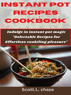 cover image of INSTANT POT RECIPES COOKBOOK.